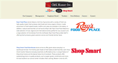 Desktop Screenshot of ckmarket.com